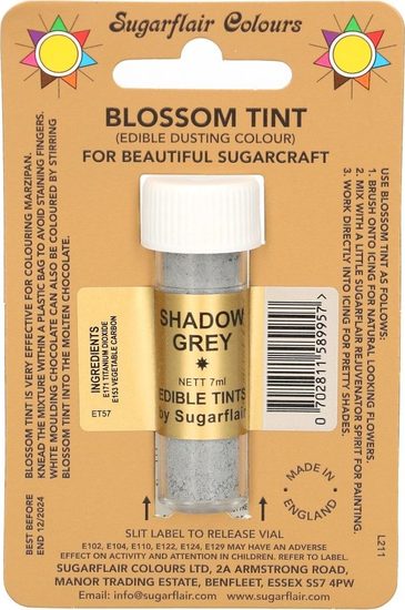 Prachové barvy Shadow Grey (Šedá) - 7 ml