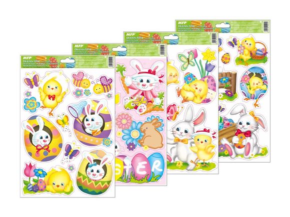 Okenní fólie velikonoční - 20x30 cm