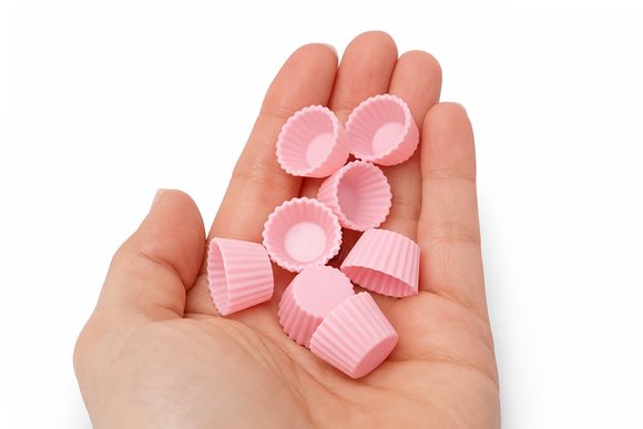 Miniaturní košíčky - dekorace 10 ks