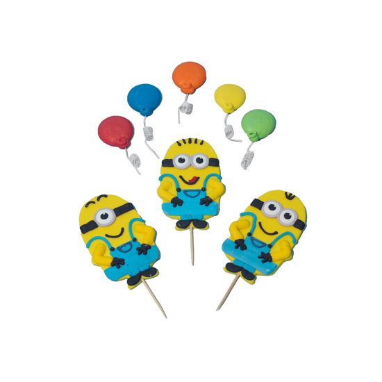 Mimoni – cukrové zápichy, dvourozměrné (2D)