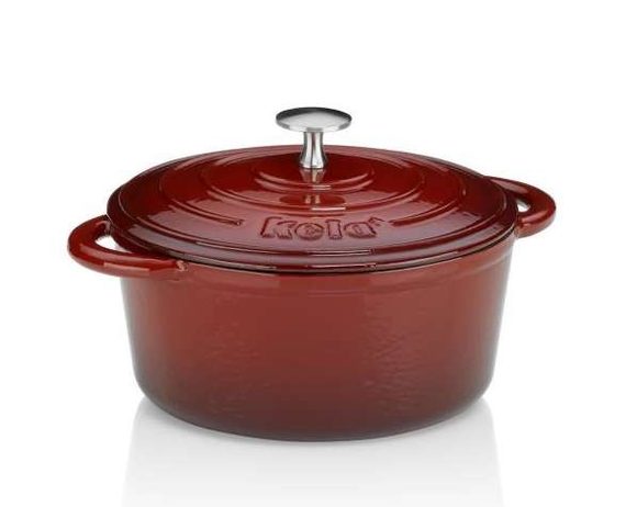 Pekáč litinový s poklicí CALIDO 21 cm