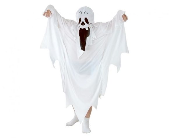 Dětský kostým DUCH vel.110/120 cm - unisex - Halloween