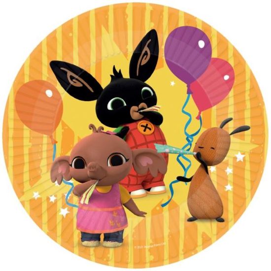 Papírové talíře králíček BING 23 cm,8ks