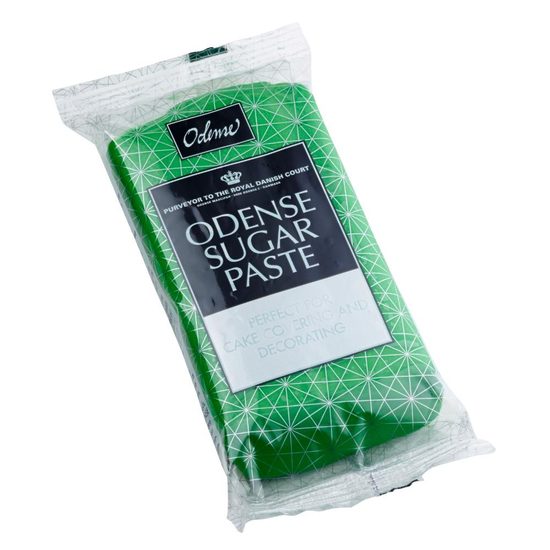 Zelená potahovací hmota Odense, 250 g