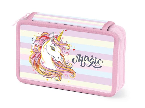 Penál 2 patra Jednorožec - Magic Unicorn