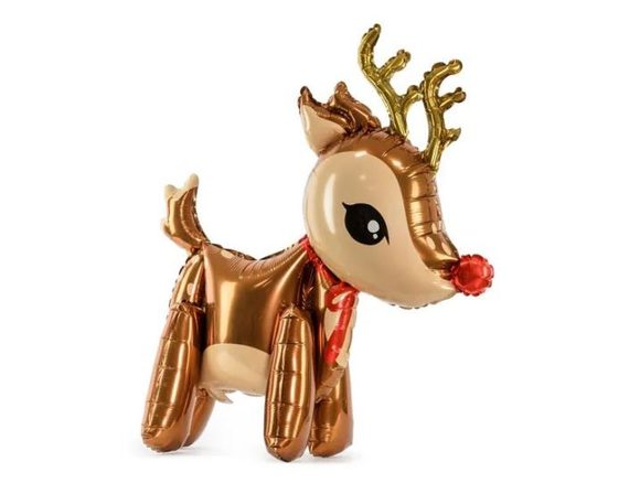 Balón foliový SOB - Vánoce - 55 cm (NELZE PLNIT HELIEM)