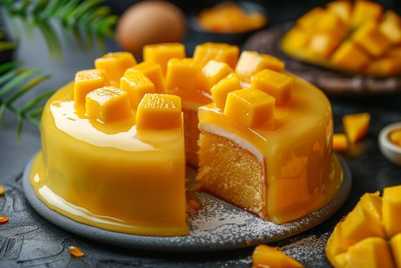 Mango náplň a poleva Schokobella - 500 g