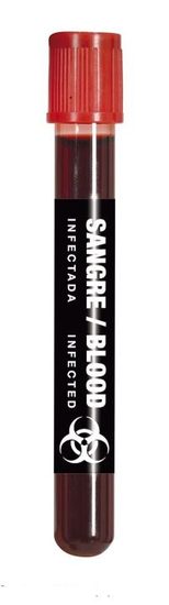 Zkumavka krve - umělá krev - 15ml - Halloween