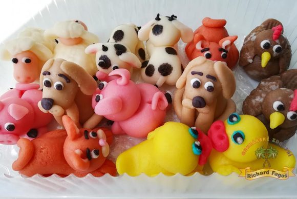 Zvířátka ze statku 14ks