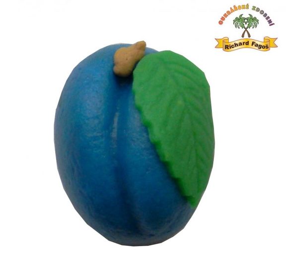 Modelované ovoce - Švestka