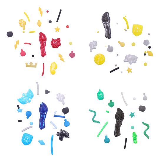 Cukrové zdobení Harry Potter týmy - 240 g