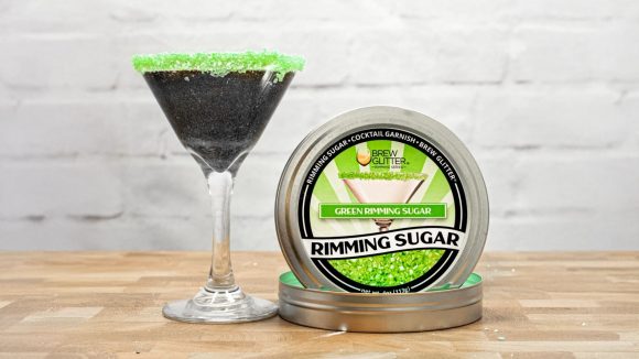Zelený cukr na okraje koktejlů - Green Cocktail Rimming Sugar - 113 g