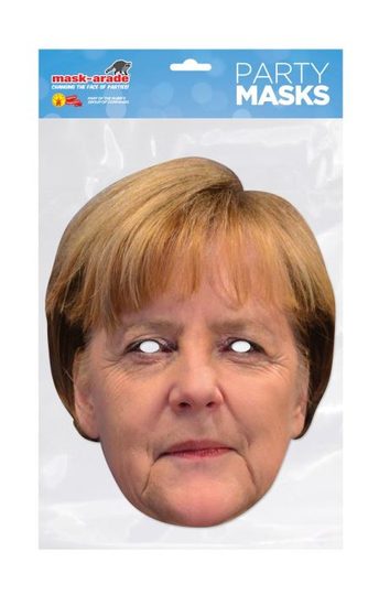 Angela Merkel - maska celebrit