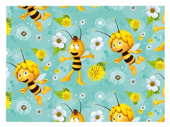 balící papír Včelka Mája 001 100x70 LUX