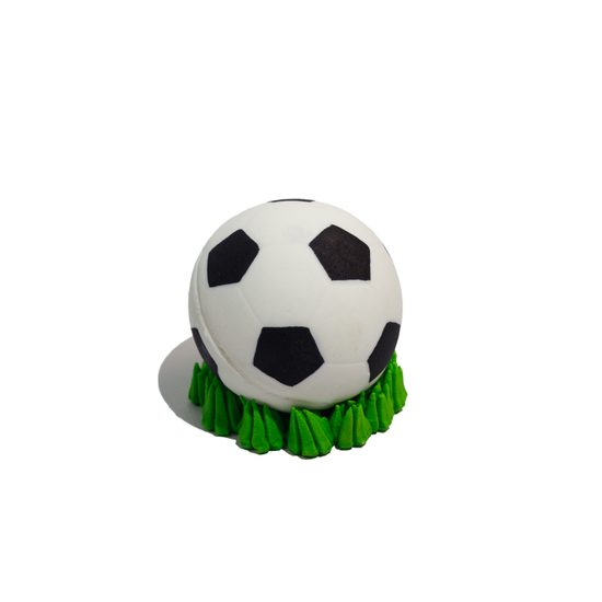 Cukrový fotbalový míč – cukrová dekorace