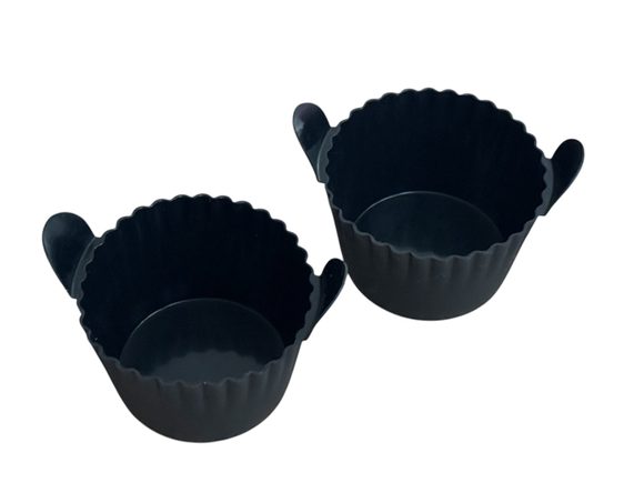 Silikonové košíčky velké 9 cm do horkovzdušné fritézy - 4 ks