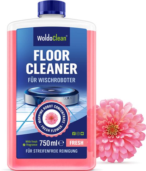Čistič podlah pro roboty 750ml Flower