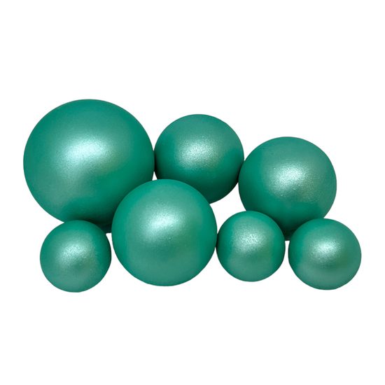 Čokoládové koule Perleťová zelená