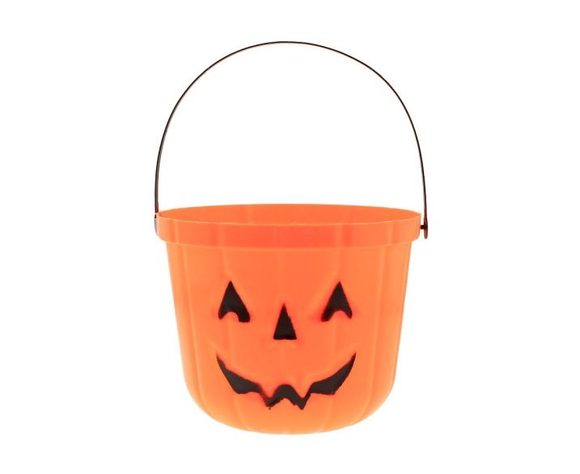 Kyblík dýně - pumpkin - HALLOWEEN - 18,5 x 15 cm