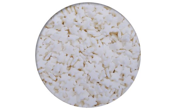 Cukrářské zdobení hvězdičky bílé 50 g