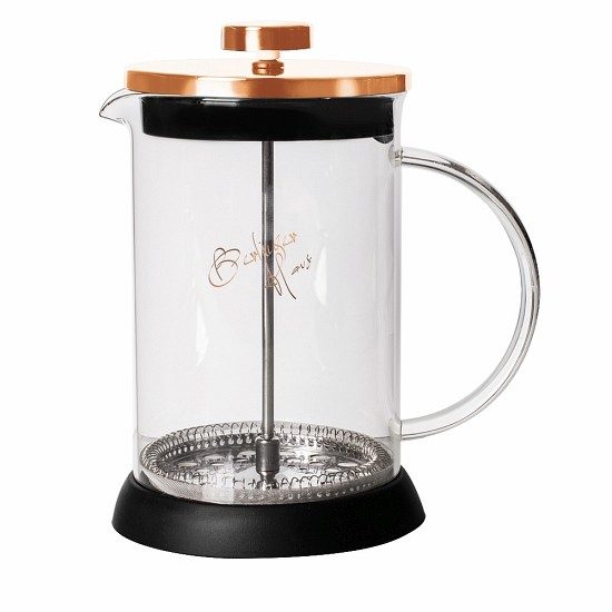 Konvička na čaj a kávu French Press 350 ml Rosegold collection