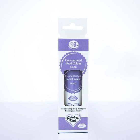 Purple ProGel - Purple profesionální potravinářská gelová barva v tubě Fialová - lilac
