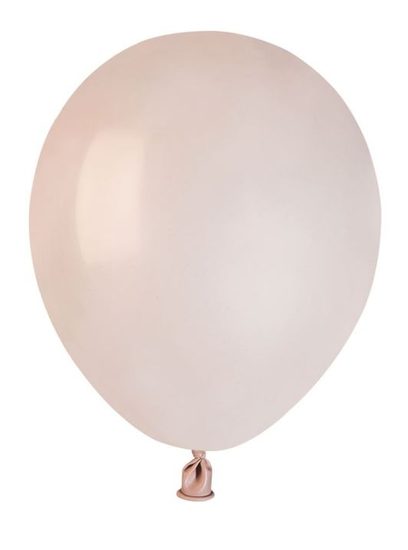 Balónky latexové MINI - 13 cm -růžová SHELL pastelová - 1KS