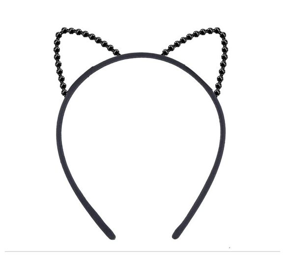 Čelenka čená kočka - kočička