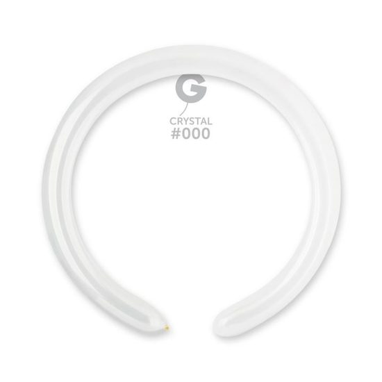 Balónek modelovací GEMAR - transparentní 100 ks