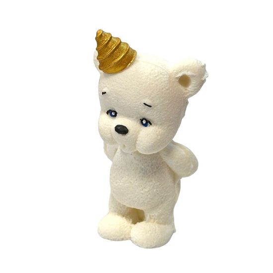 Čokoládový medvídek – bílý