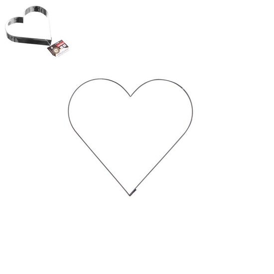 Vykrajovačka nerez SRDÍČKO 3,5x3,5 cm