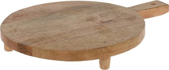 Prkénko krájecí servírovací mangové dřevo 30 cm