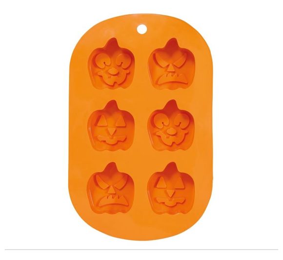 Silikonová forma na pečení - dýně - pumpkin - čarodějnice- Halloween - 27 x 17 cm