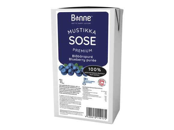 Ovocné pyré Borůvka 1l