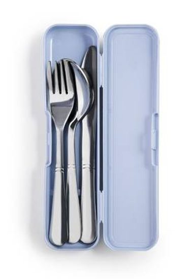 Cestovní příbor ideální do práce s krabičkou