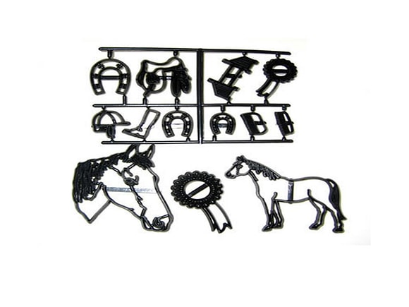 Patchwork vytlačovač Koníci - Horse Set