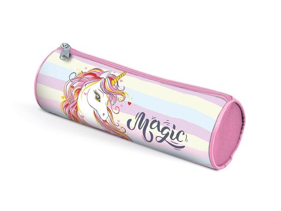 Pouzdro na tužky válcové -  Jednorožec - Magic Unicorn