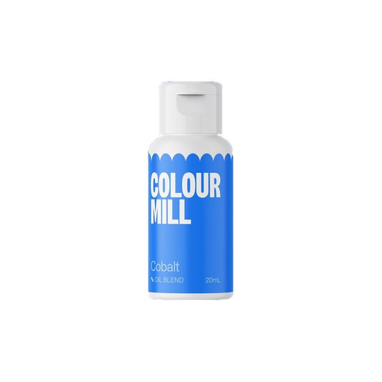 Jedlá potravinářská barva modrá - Mill Oil Blend  20 ml
