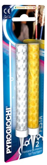 Dortové fontány 2ks holografické