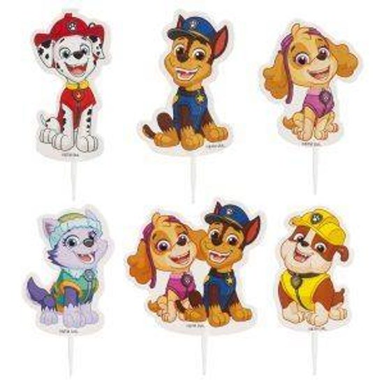 Zápich do dortu paw patrol, 16 ks - Dekora