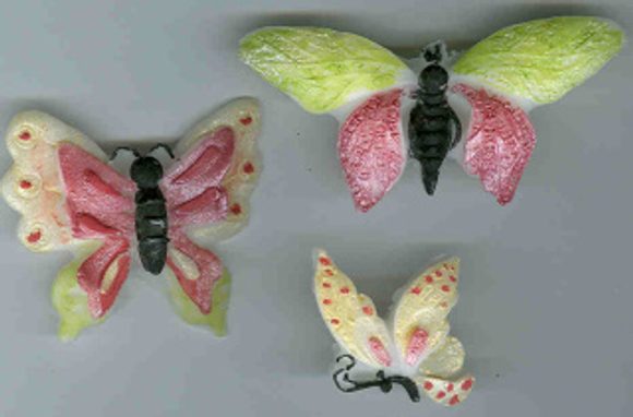 Silikonová forma - Motýlí sada
