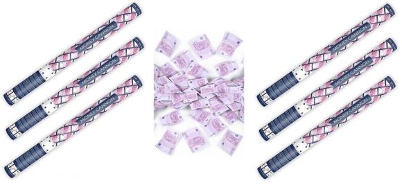 Konfety 60cm 6 ks BANKOVKY 500 EUR