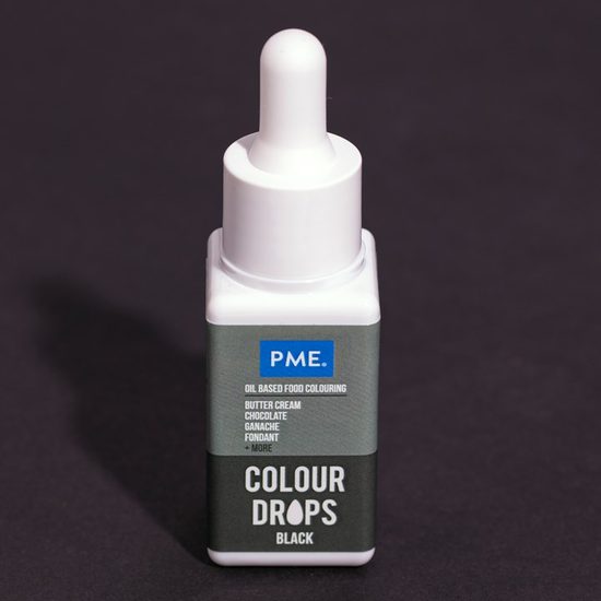 PME Colour Drops – černé barvivo 20 ml