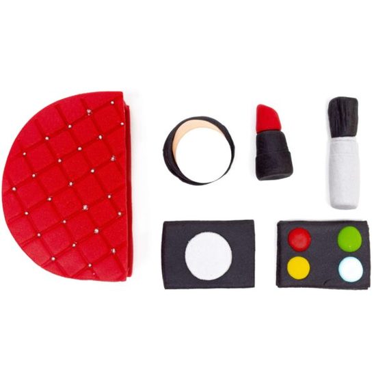 Kosmetická sada – cukrová dekorace na dort