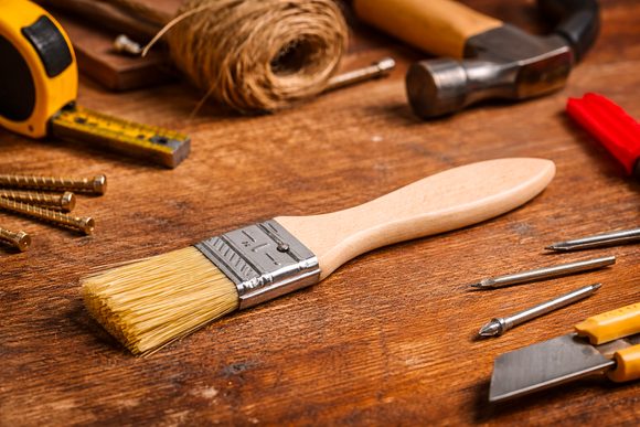 Štětec 20 mm, dřevěná rukojeť