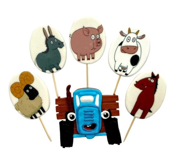 Traktor a zvířátka