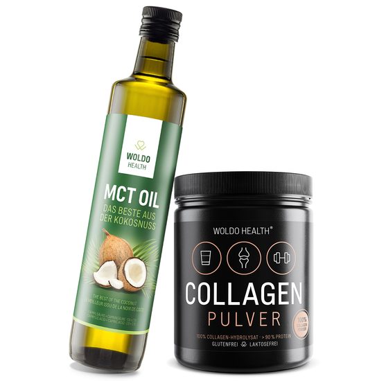 Kolagen 500g a MCT kokosovy olej 500 ml