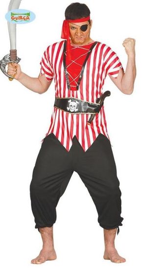 Kostým PIRÁT - VEL. L 52-54