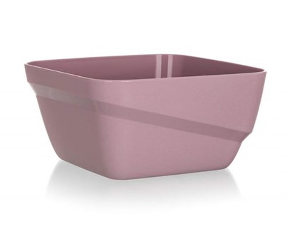 Miska čtvercová CULINARIA 600 ml, růžová