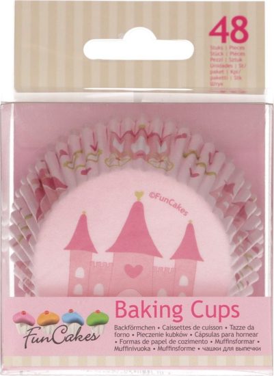 Papírové košíčky na princeznovské muffinky a cupcakes
